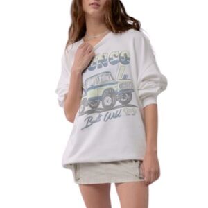 AE➕NWT Oversized Bronco Graphic Sweatshirt